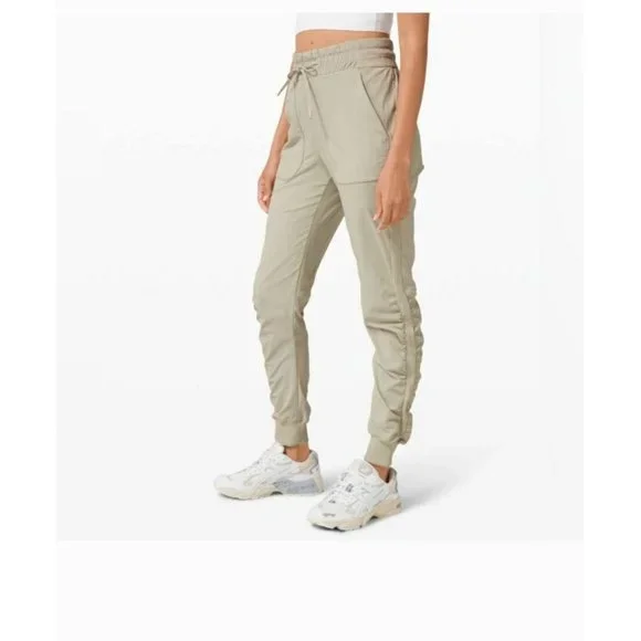 lululemon athletica Beige Track Pants - Picture 2 of 16